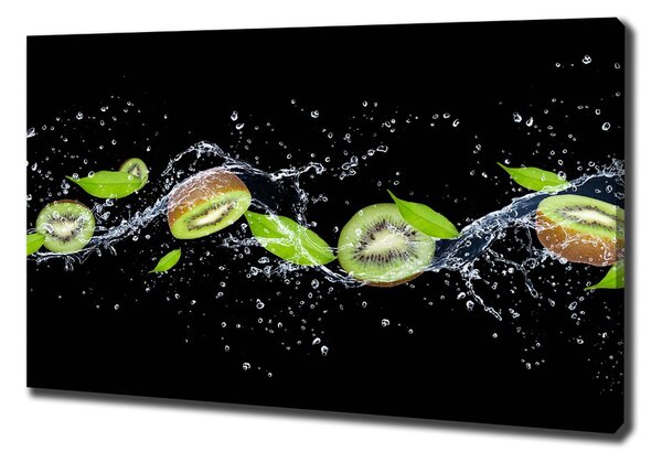 Tablouri tipărite pe pânză Kiwi si apa