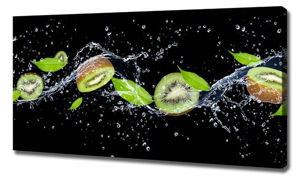 Tablouri tipărite pe pânză Kiwi si apa