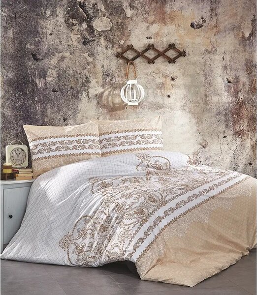 Lenjerie de pat bumbac satinat 2 persoane,homs,serie H280,00065