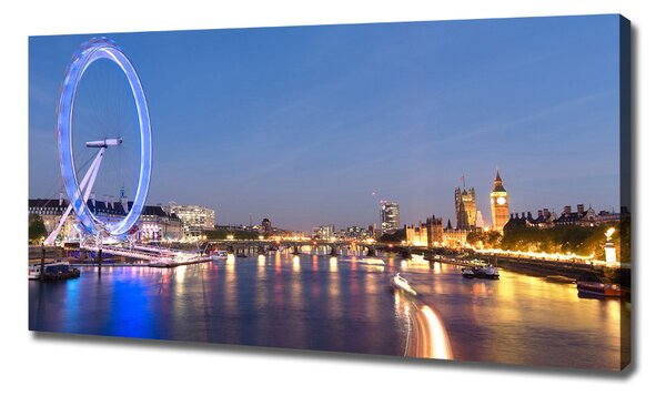 Imprimare tablou canvas London Eye