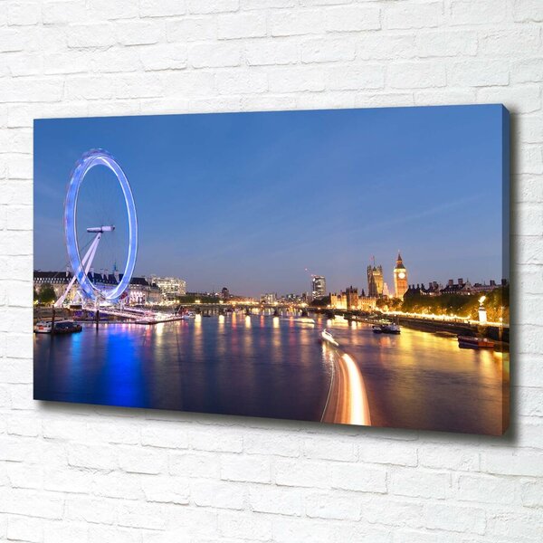 Imprimare tablou canvas London Eye