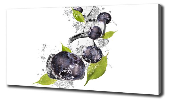 Print pe pânză Fructe de padure gheata