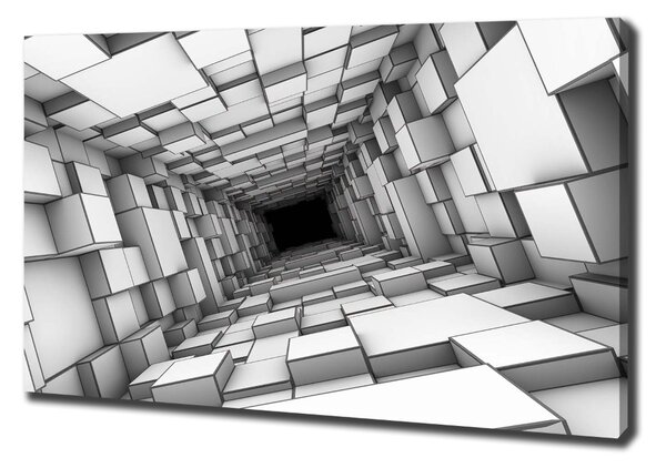 Tablou canvas Tunel cu cuburi