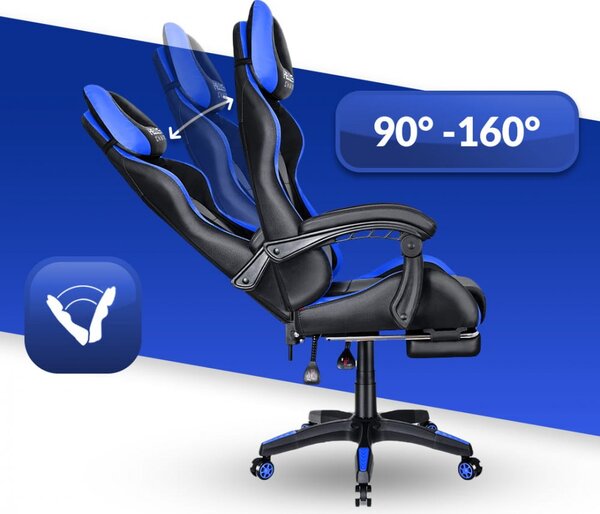 Scaun de gaming HC-1039 Blue