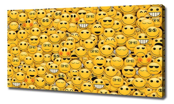Imprimare tablou canvas emoticoane