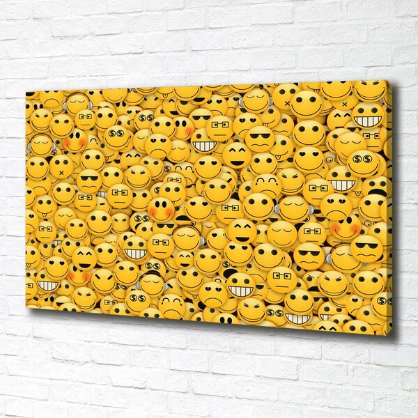 Imprimare tablou canvas emoticoane