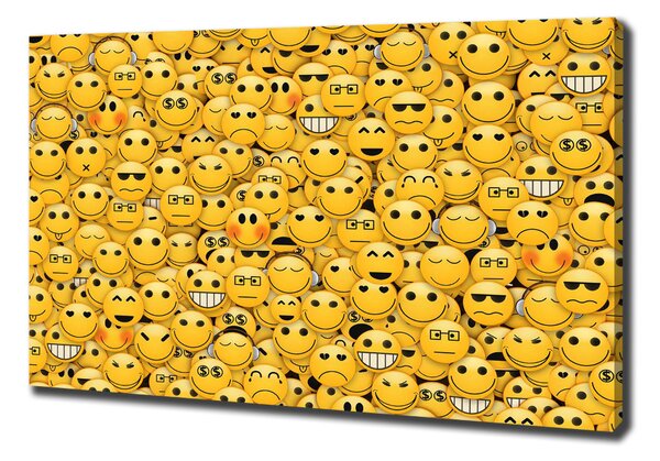 Imprimare tablou canvas emoticoane