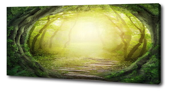 Print pe canvas Tunel de copaci