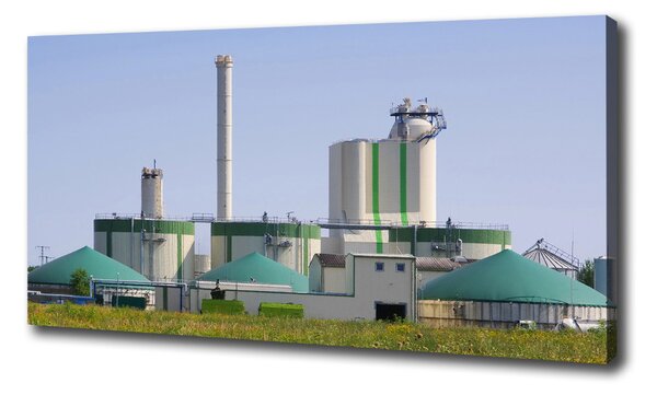 Tablou pe pânză canvas Instalația de biogaz