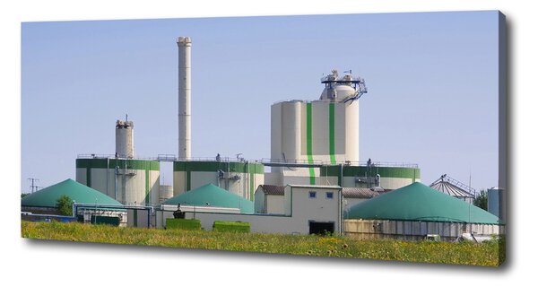 Tablou pe pânză canvas Instalația de biogaz