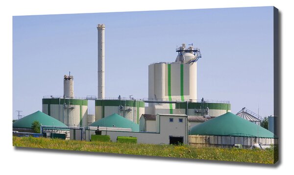 Tablou pe pânză canvas Instalația de biogaz