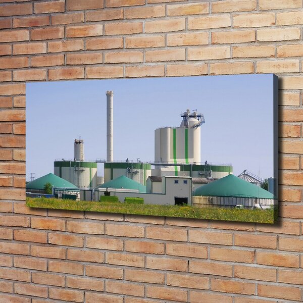 Tablou pe pânză canvas Instalația de biogaz