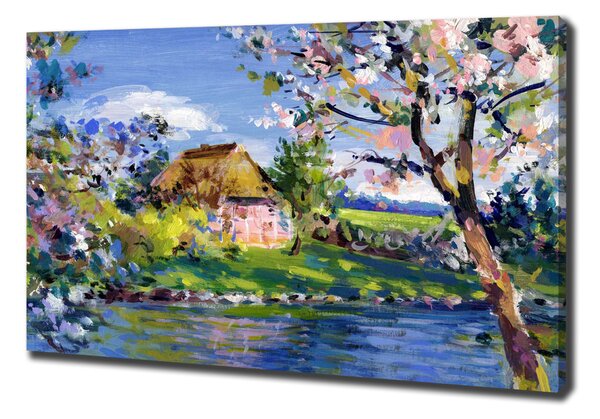 Tablou canvas peisaj de primăvară