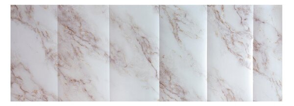 Set de panouri auto-adezive pentru perete 6 buc. 60x30 cm Calacatta Vagli – SP TREND
