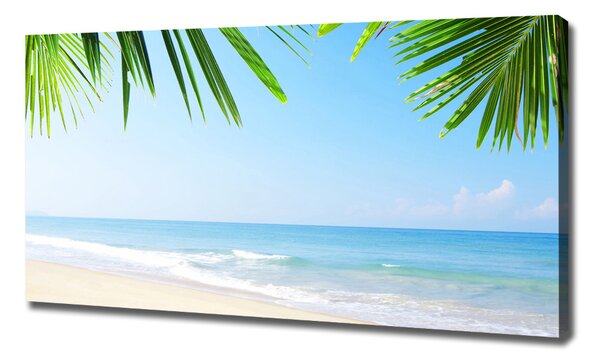 Imprimare tablou canvas plaja tropicala
