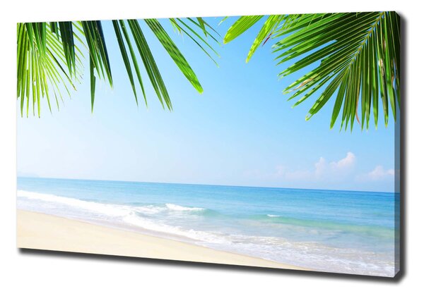 Imprimare tablou canvas plaja tropicala