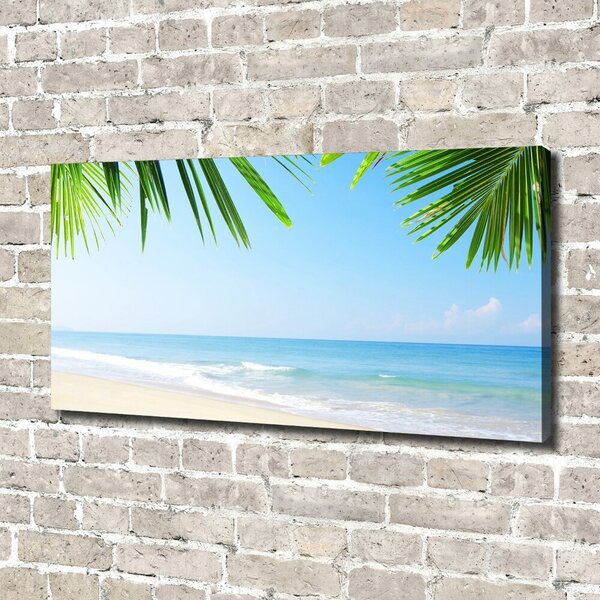 Imprimare tablou canvas plaja tropicala
