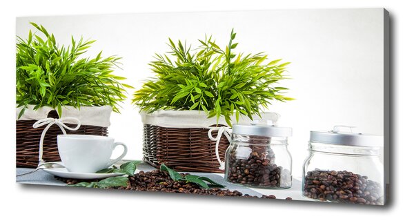 Tablou pe pânză canvas Temă cu cafea