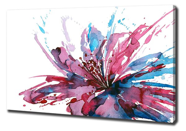 Print pe canvas floare abstract