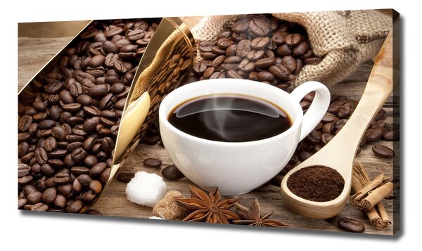 Tablou pe pânză canvas ceașcă de cafea