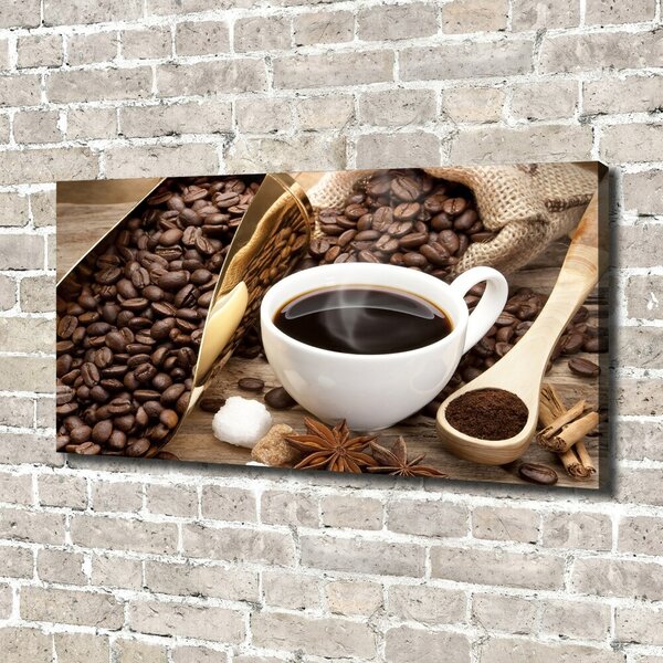 Tablou pe pânză canvas ceașcă de cafea
