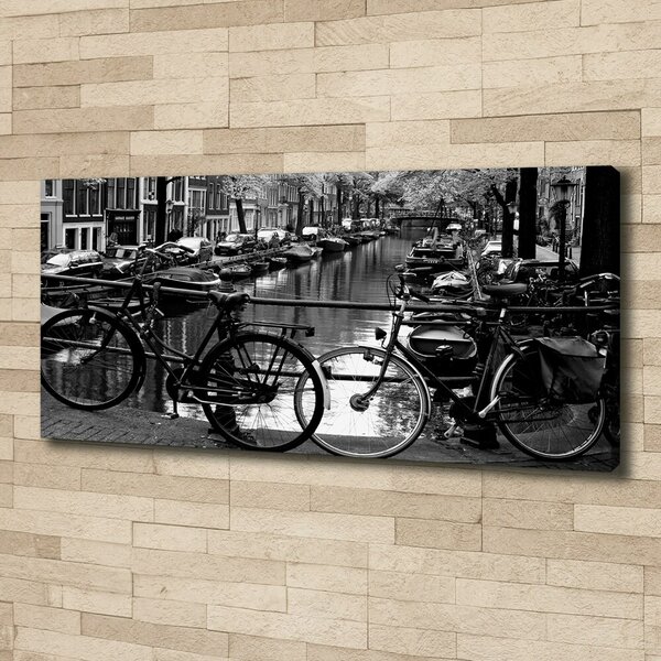Print pe pânză biciclete Amsterdam