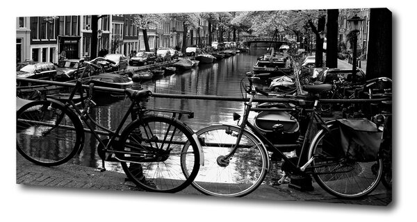 Print pe pânză biciclete Amsterdam