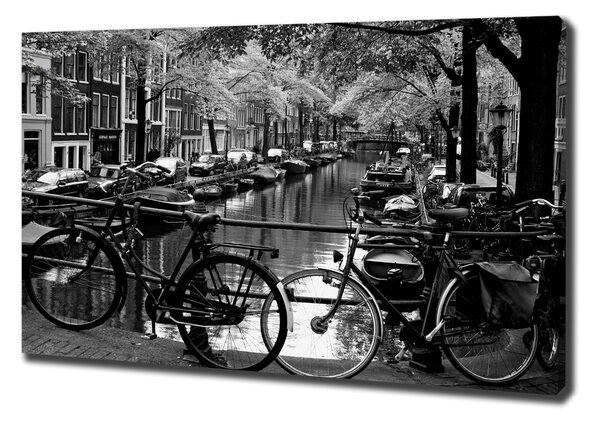 Print pe pânză biciclete Amsterdam