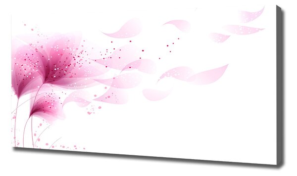 Tablou canvas floare roz
