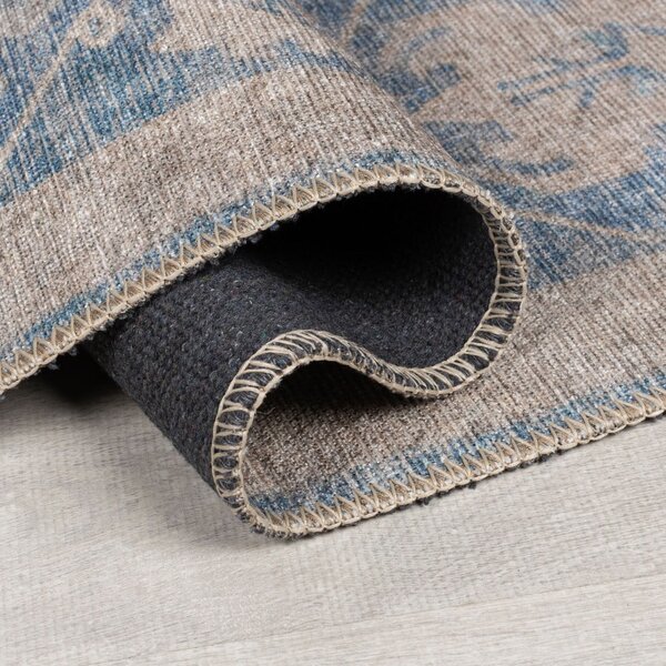 Covor albastru lavabil 190x290 cm Orelia Global – Flair Rugs