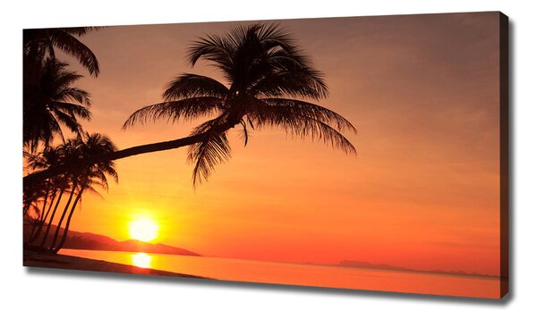 Pictură pe pânză Sunset Beach