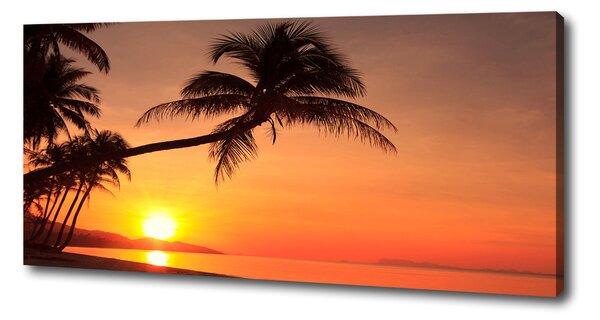 Pictură pe pânză Sunset Beach