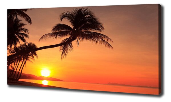 Pictură pe pânză Sunset Beach