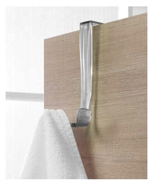 Cuier dublu de usa, PP Transparent