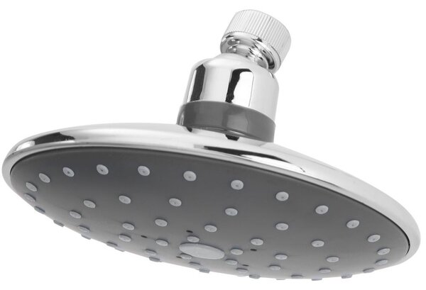Difuzor rotund pentru dus fix, abs cromat, 16cm