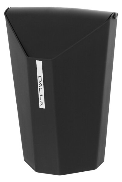 Cos de gunoi Dalila, negru, 6.5l, pentru colt, capac basculant