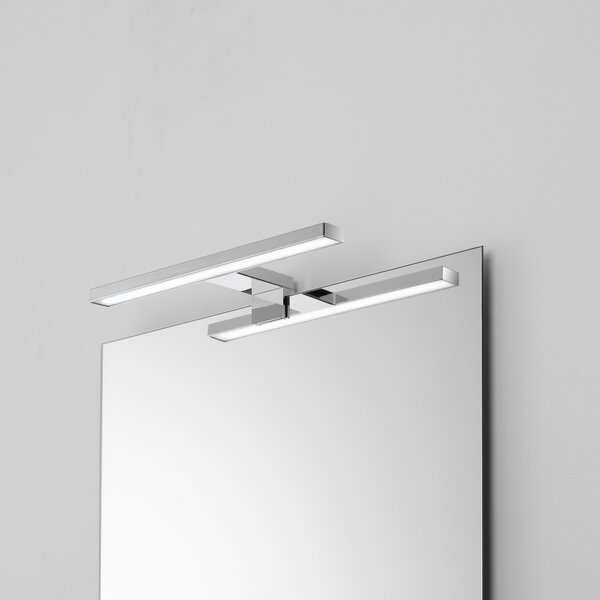 Lampa LED pentru Oglinda, 5W, 30cm, ABS cromat