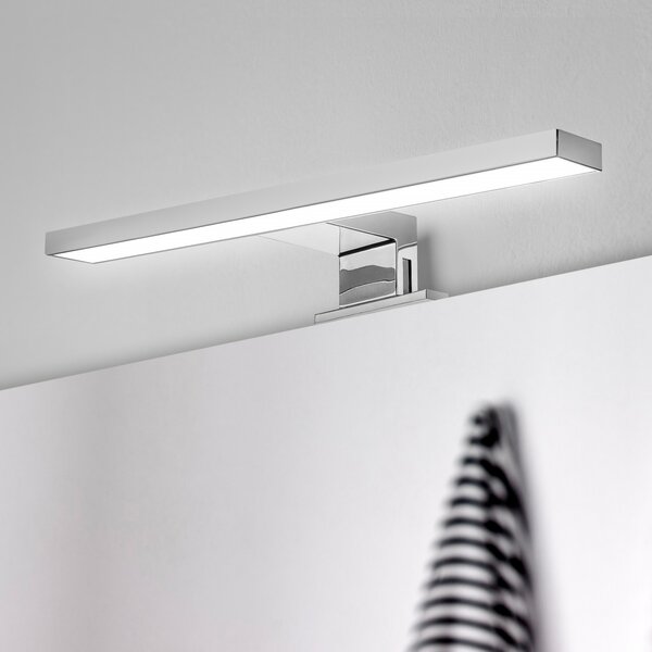 Lampa LED pentru Oglinda, 5W, 30cm, ABS cromat