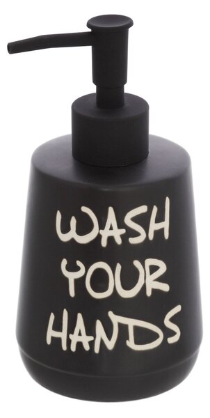Dispenser sapun, Wash 300 ml, negru