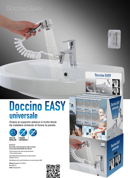 Dus extensibil Doccino Easy pentru baterie baie/bucatarie