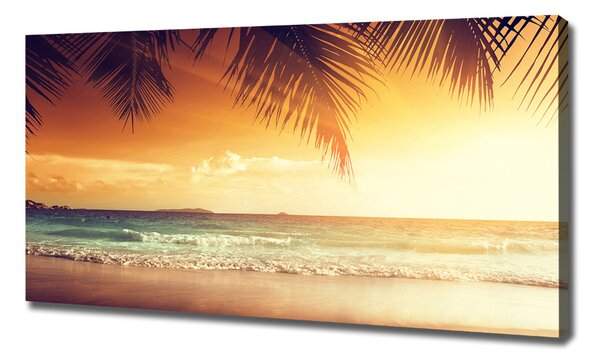 Pictură pe pânză plaja tropicala