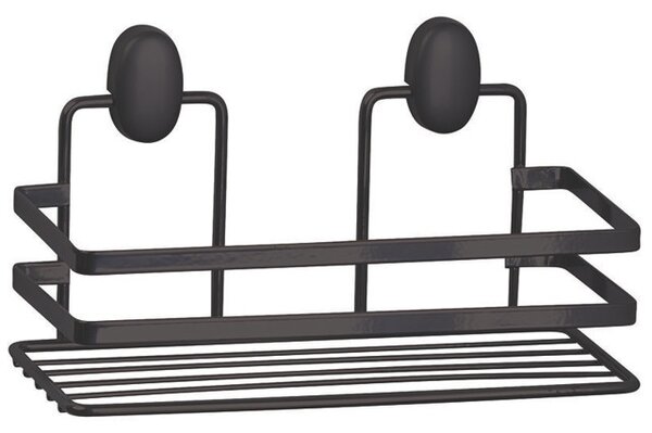 Etajera baie Cover Black, 1 polita, negru