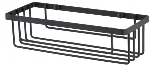 Etajera dreptunghiulara cu 1 raft , Chic , Negru