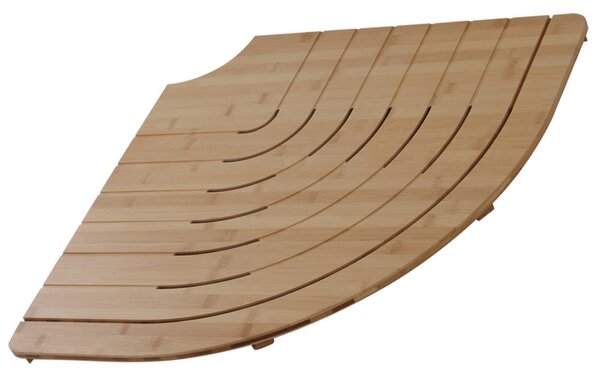 Gratar cadita dus semirotunda, bambus R60cm