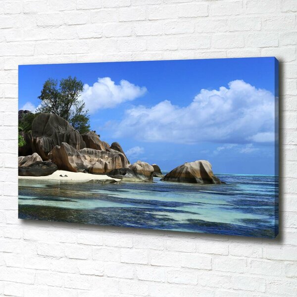 Print pe pânză Seychelles panorama