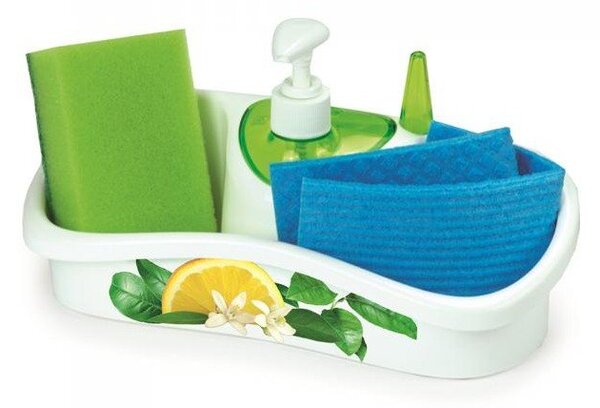 Dozator detergent vase cu suport Snips, verde