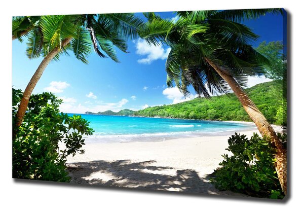 Print pe pânză plaja Seychelles