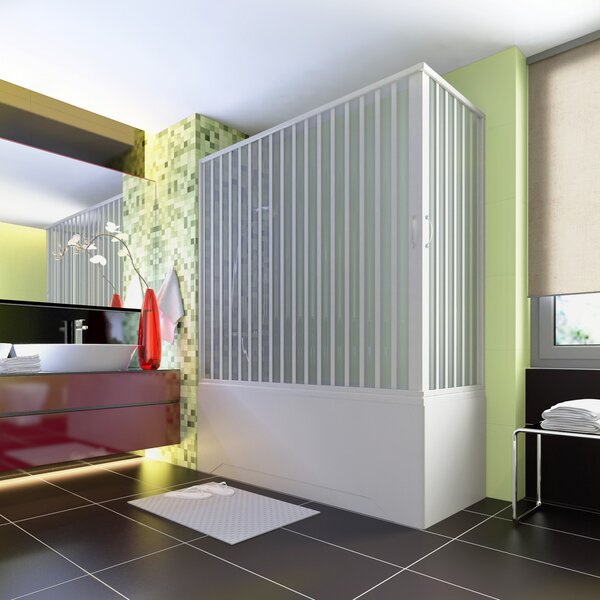 Cabina cada Galassia, 2 usi armonice (Dimensiuni paravan cada: 150 x 80)