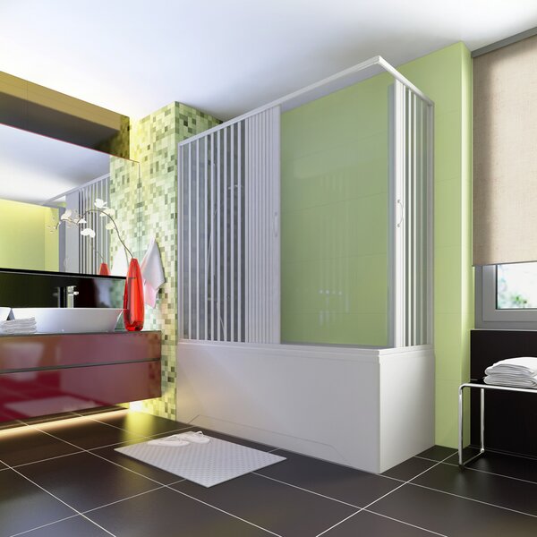 Cabina cada Galassia, 2 usi armonice (Dimensiuni paravan cada: 150 x 80)