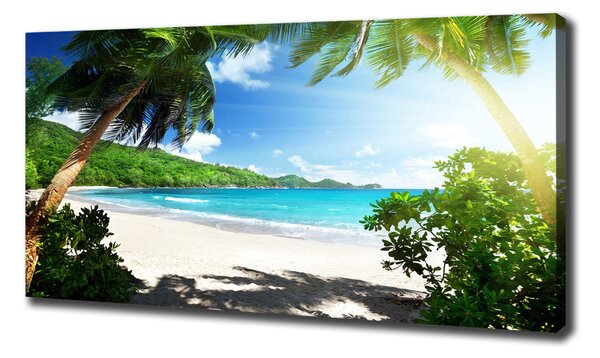 Print pe pânză plaja Seychelles